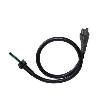 C5 naar SR Stroomkabel - Klaverblad naar Rechte Stekker Adapter voor Laptops & Medische Apparatuur