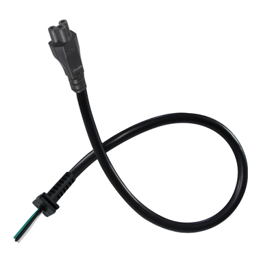 C5 naar SR Stroomkabel - Klaverblad naar Rechte Stekker Adapter voor Laptops & Medische Apparatuur