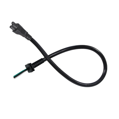 C5 naar SR Stroomkabel - Klaverblad naar Rechte Stekker Adapter voor Laptops & Medische Apparatuur