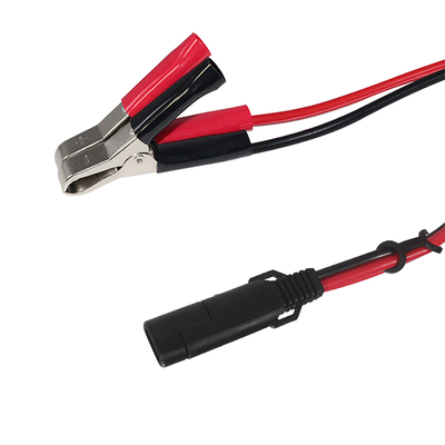 SAE naar Alligator Clip Batterijkabel met Inline Zekering en Schakelaar - 12V Stroomverlengkabel voor Zonne-energie, Automotive, Doe-het-zelf