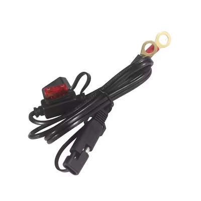 SAE naar O-ring terminalbatterijkabel met inline fusie 12V