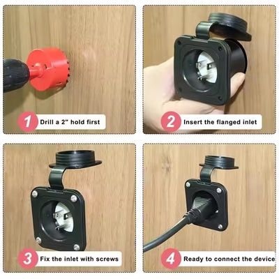 NEMA 5-15P naar 2x 5-15R Y-splitter verlengkabel - 2 stopcontacten, 125V/15A, UL-gecertificeerd voor gebruik binnenshuis