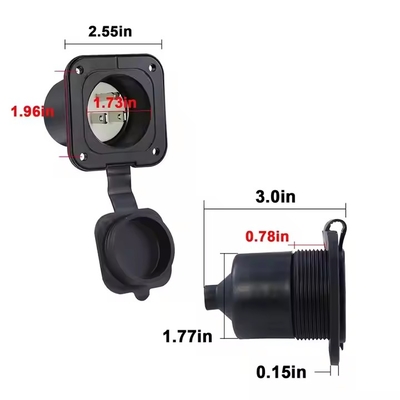 NEMA 5-15P naar 2x 5-15R Y-splitter verlengkabel - 2 stopcontacten, 125V/15A, UL-gecertificeerd voor gebruik binnenshuis