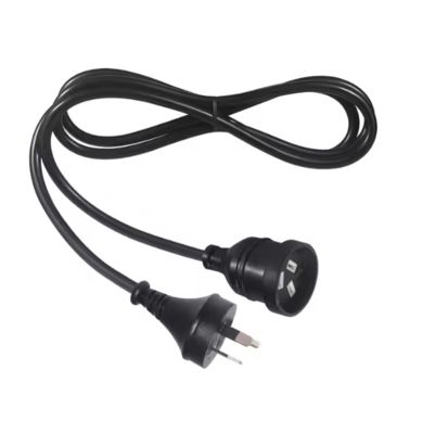 Australische 3-pins verlengsnoer 10A/15A SAA-goedgekeurde PVC-kabel