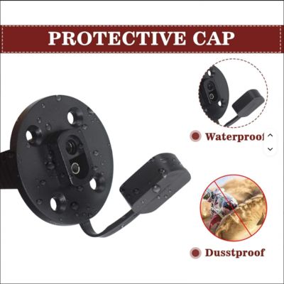 SAE Socket Zijwand Poort Paneelmontage Connector met Stofkap