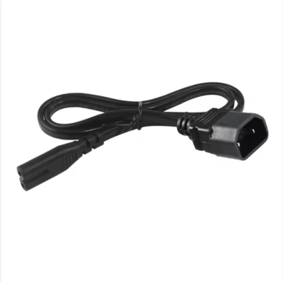 Haakse C7 naar C18 stroomkabel, IEC 60320 netsnoer, Female naar Female, 10A 250V, VDE goedgekeurd