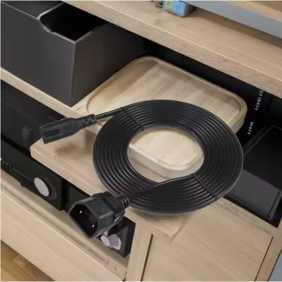 Rechte hoek C7 tot en met C18 stroomkoord van vrouw tot vrouw 10A 250V