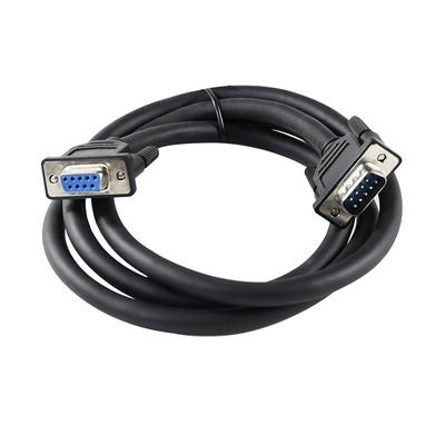 DB9 Male to Female Extension Cable 9 Pin RS232 Serial Straight Through Cord voor gegevenscommunicatie PLC CNC-machine