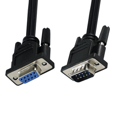 DB9 Male to Female Extension Cable 9 Pin RS232 Serial Straight Through Cord voor gegevenscommunicatie PLC CNC-machine