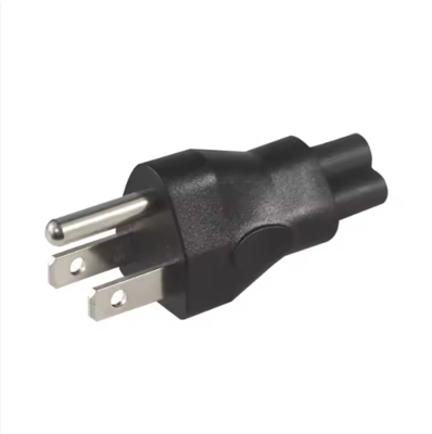 NEMA 5-15P tot IEC C5 stroomadapterkabel voor laptops