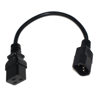 IEC C19 naar C14 stroomkabel 18-14AWG PVC-mantel