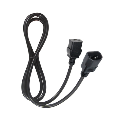 IEC C19 naar C14 stroomkabel 18-14AWG PVC-mantel