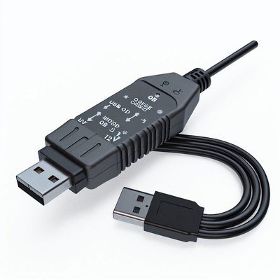 5V tot 12V USB-OBD-spanningsverhogerkabel met kortsluitbescherming