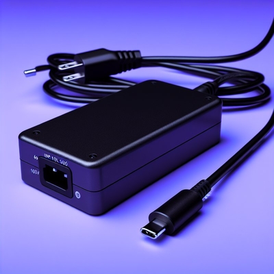 65W Desktop Voeding Adapter met Type C Oplaadkabel 100-240V