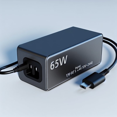 65W Desktop Voeding Adapter met Type C Oplaadkabel 100-240V