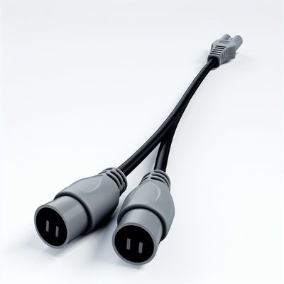 16 AWG C13 Y Splitter Power Cord 10 FT UL vermeld