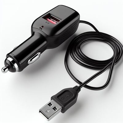 5V naar 12V USB Auto Adapterkabel met Sigarettenaansteker Socket