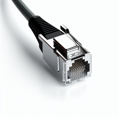 50-pins mannelijke RJ21 haakse Telco connector kabel, afgeschermd