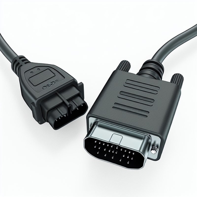 OBD-II naar DB9 diagnostische adapterkabel 16-pin mannelijk naar 9-pin serie