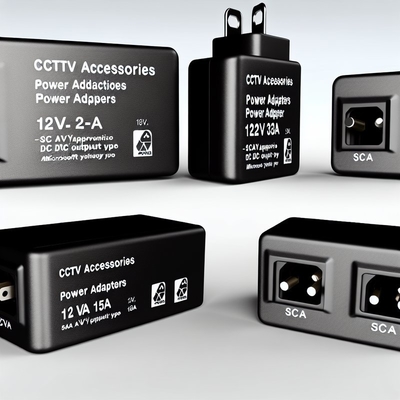 SAA-goedgekeurde 12V-stroomadapter voor CCTV-accessoires