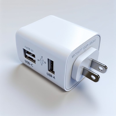 SA Plug USB-oplader met USB-C- en USB-A-poorten 5V 3.4A