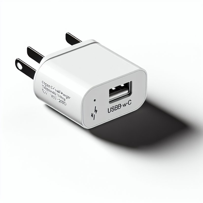 100W USB-C GaN-oplader met AU 2-pin aansluiting voor laptops