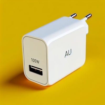 100W USB-C GaN-oplader met AU 2-pin aansluiting voor laptops