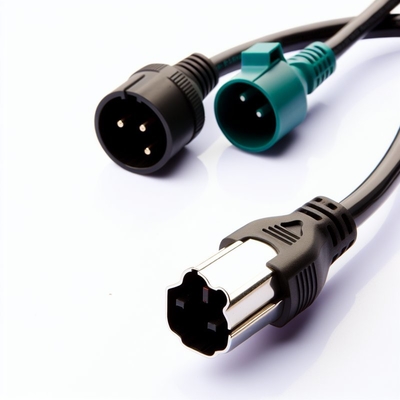 UK 3Pin tot 2x IEC C13 stroomkabel H05VV-F 0,75mm2