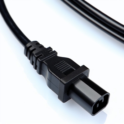 IEC C5 tot en met C14 stroomkabel 1,8 m 16AWG Zwarte computerkabel