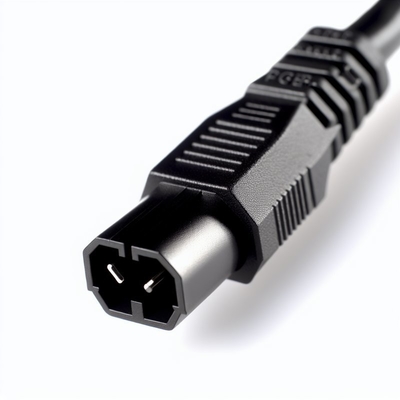 IEC C5 tot en met C14 stroomkabel 1,8 m 16AWG Zwarte computerkabel