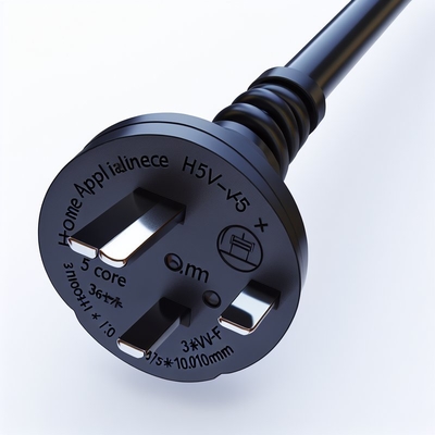 UK Plug Power Cord 0.5m H05VV-F 3 Core Cable voor huishoudelijke apparaten