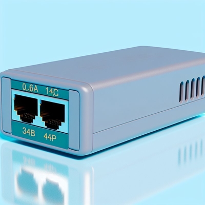 0.4A 1000 Mbps POE Injector Splitter 12V 24V 48V vermogen over Ethernet -adapter