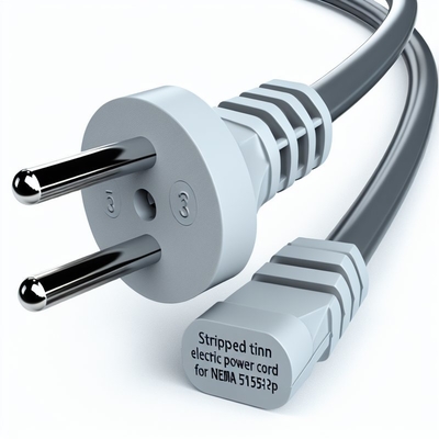 NEMA 5-15P 3-pins AC-netsnoer voor huishoudelijke apparaten