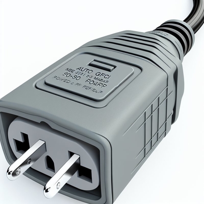 NEMA 5-15P naar GFCI Overspanningsbeveiliging Netsnoer 20A 125V