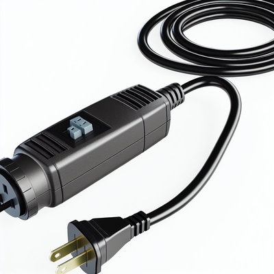 NEMA 1-15P naar NEMA 1-15R AC-netsnoer 0,8M