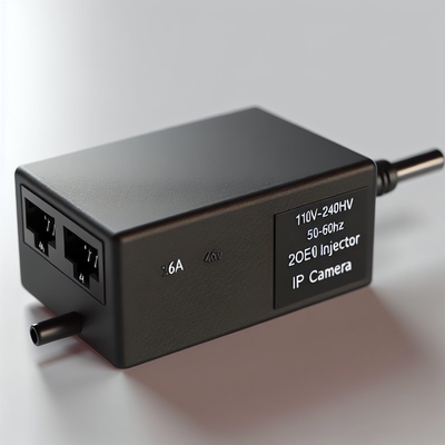 24V 0,5A 12V 1A POE-injectoradapter voor CCTV-IP-camera
