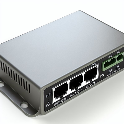 12V 24V 48V passieve POE-injector voor IP-camera's 10/100/1000Mbps