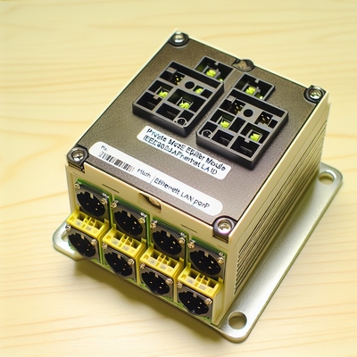 48V naar 24V 12V 5V POE Splitter met 2 RJ45 poorten 1Gbps