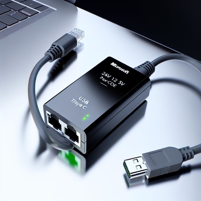 48V naar 24V 12V 5V POE Splitter met RJ45 Connector 1Gbps