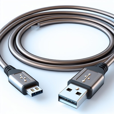 5m USB 2.0 mannelijk naar vrouwelijk verlengkabel met vertind koper