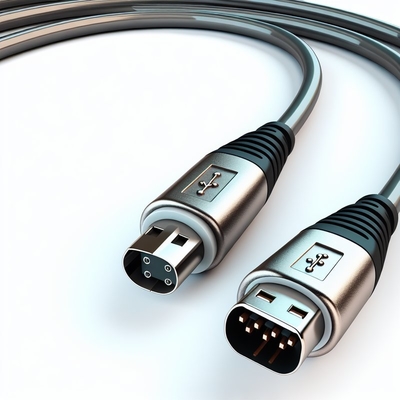 5m USB 2.0 mannelijk naar vrouwelijk verlengkabel met vertind koper