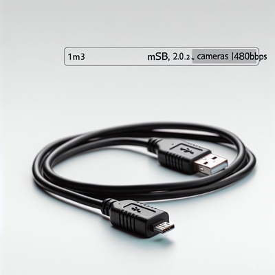 Mini USB 2.0 Kabel 1m Snel Opladen Gegevensoverdracht voor Camera MP3