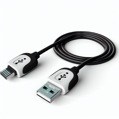 Mini USB 2.0 Kabel 1m Snel Opladen Gegevensoverdracht voor Camera MP3