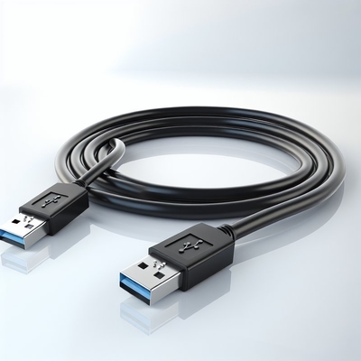 USB 3.0-verlengkabel 5 Gbps van vrouw naar man voor het opladen van printers