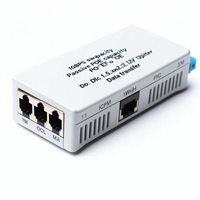 48V naar 12V 1.5A POE Splitter voor beveiligingscamera's & routers