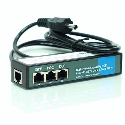 48V naar 12V 1.5A POE Splitter voor beveiligingscamera's & routers