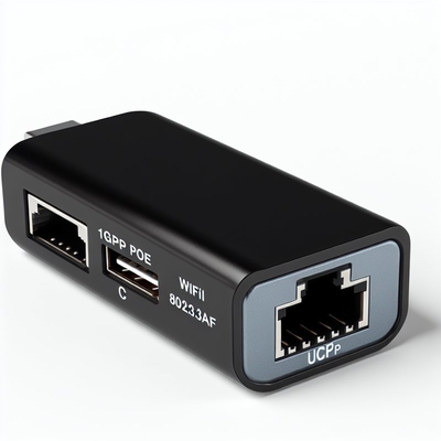 48 V tot 24 V POE Splitter 1 Gbps IEEE 802.3af voor beveiligingscamera's