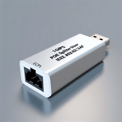 48 V tot 24 V POE Splitter 1 Gbps IEEE 802.3af voor beveiligingscamera's