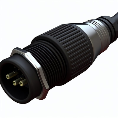 M12 IP67 Waterdichte Connector 3-pins Mannelijk naar Vrouwelijk LED Verlichtingskabel