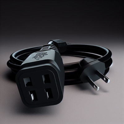NEMA 5-15P tot IEC C5 Power Cord 6ft 125V 10A voor laptops